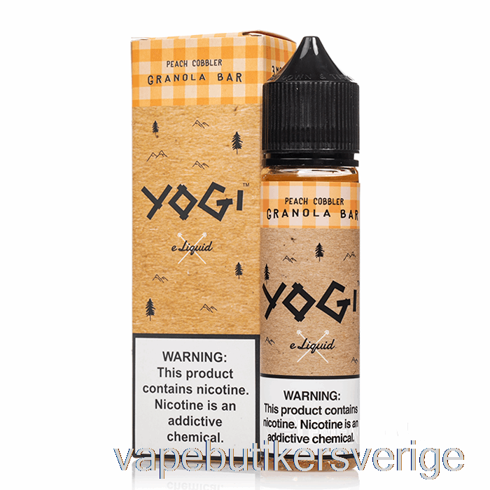 Vape Sverige Persika Skomakare Granola Bar - Yogi E-vätska - 60ml 6mg